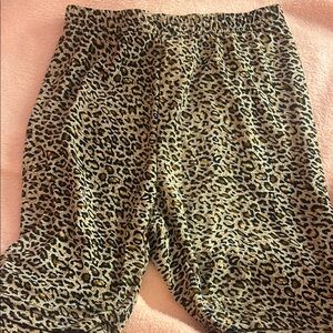cheetah print shorts